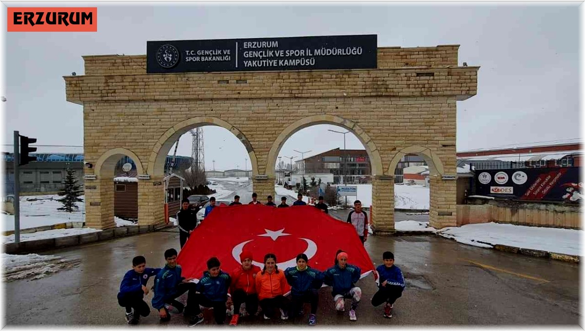 Atletler kurtuluşa koştu