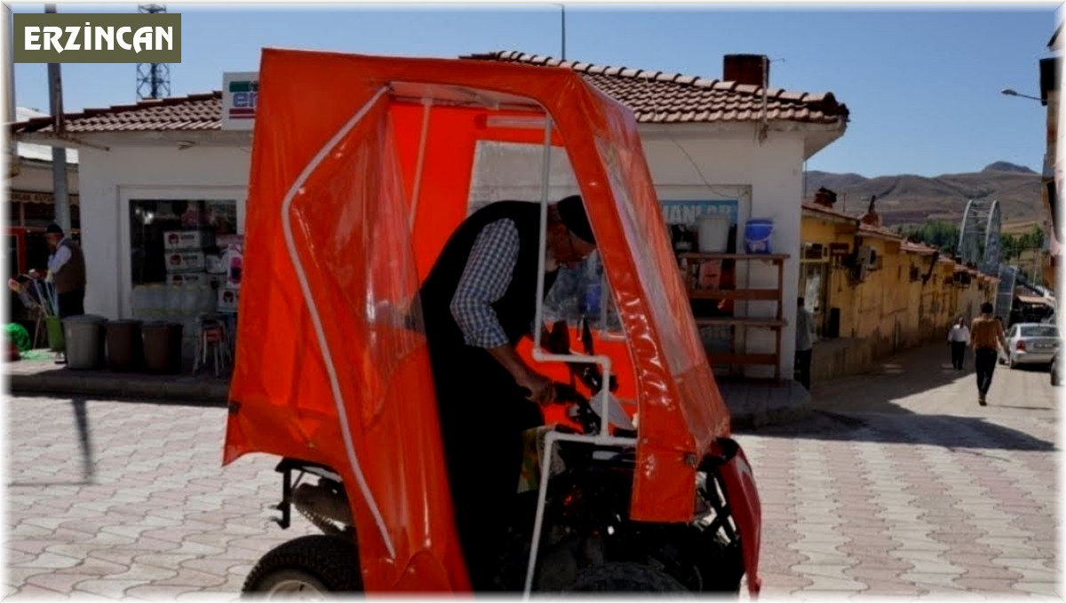 ATV tutkunu Turan dede motoruna gözü gibi bakıyor