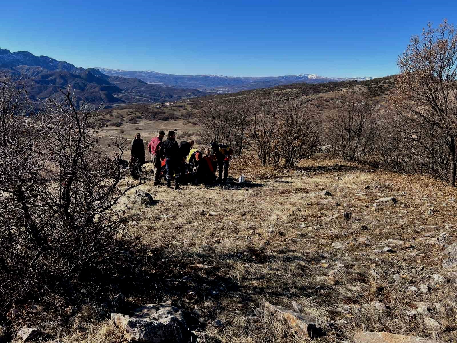 Ava giderken kalp krizi geçiren vatandaş kurtarılamadı