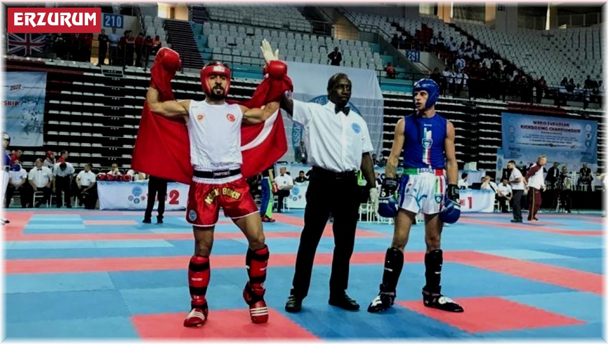 Avrupa Kick Boks Şampiyonası'nda ETÜ'ye büyük gurur