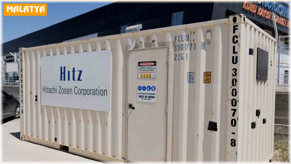 Avustralya'dan Malatya'ya mobil arıtma cihazı