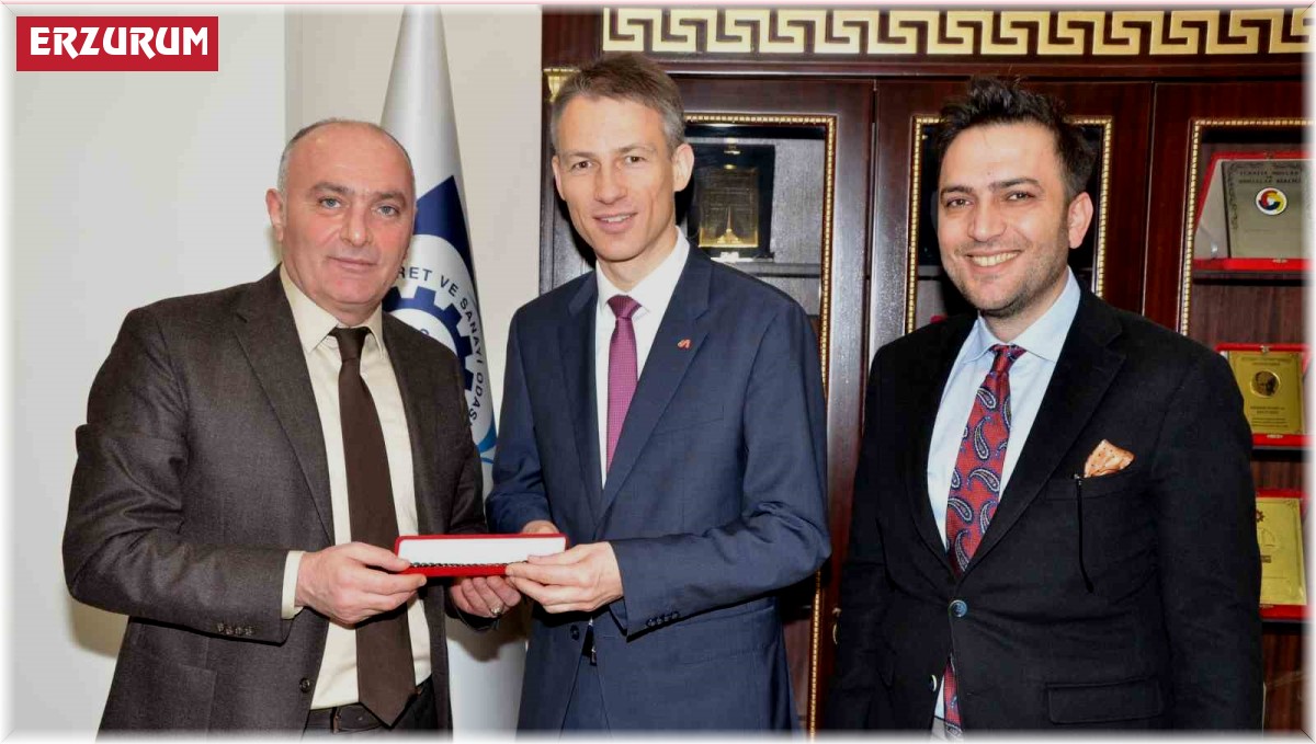 Avusturya Ticaret Müsteşarı Lackner'den ETSO'ya Ziyaret