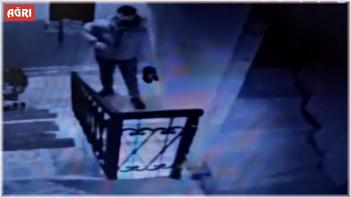 Ayakkabı çalmaya aracıyla gitti