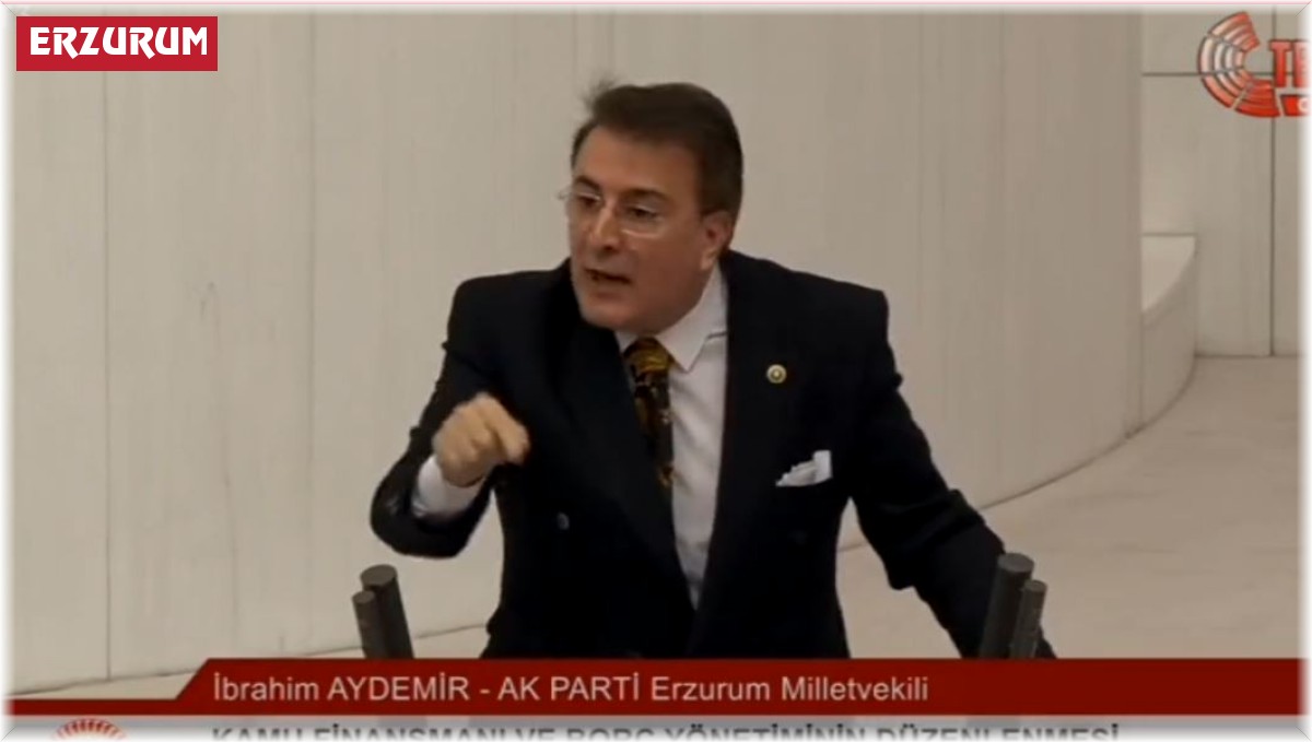 Aydemir TBMM Genel Kurulu'na seslendi