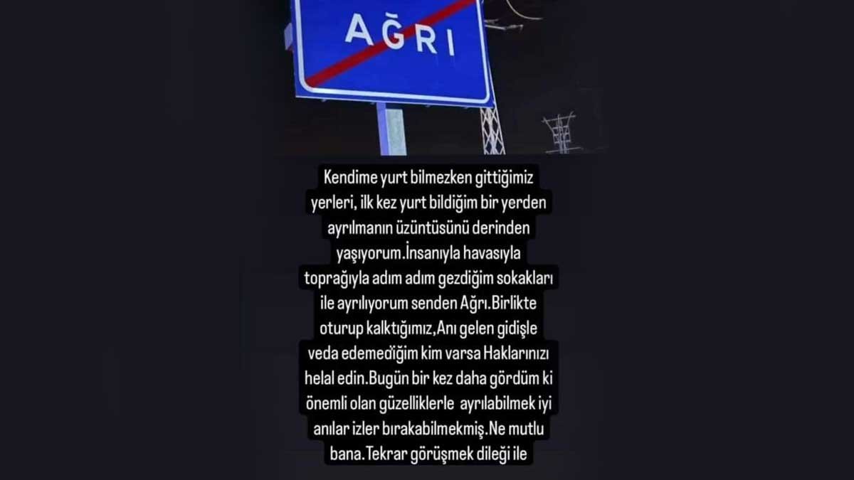 Aysun Fatma Cihan’ın Son Paylaşımı