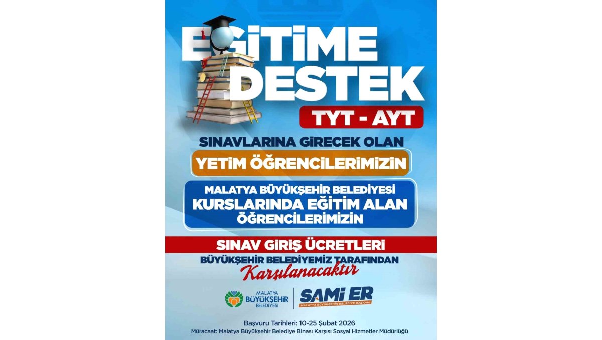 AYT ve TYT sınav ücretleri Büyükşehir Belediyesi'nden