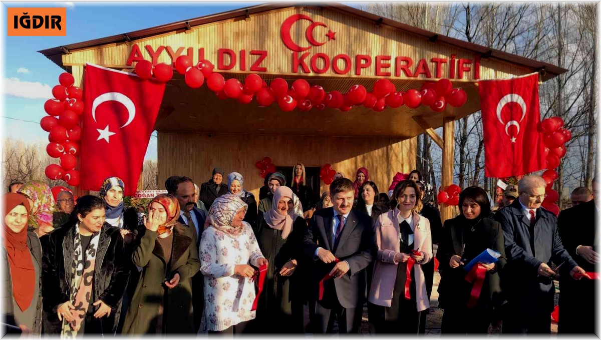 Ayyıldız Kadın Kooperatifinin Açılışı Yapıldı