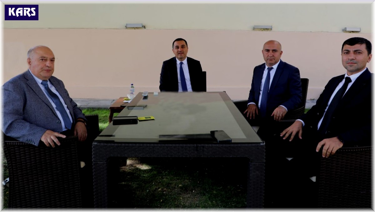 Azerbaycan heyetinden Vali Öksüz'e ziyaret