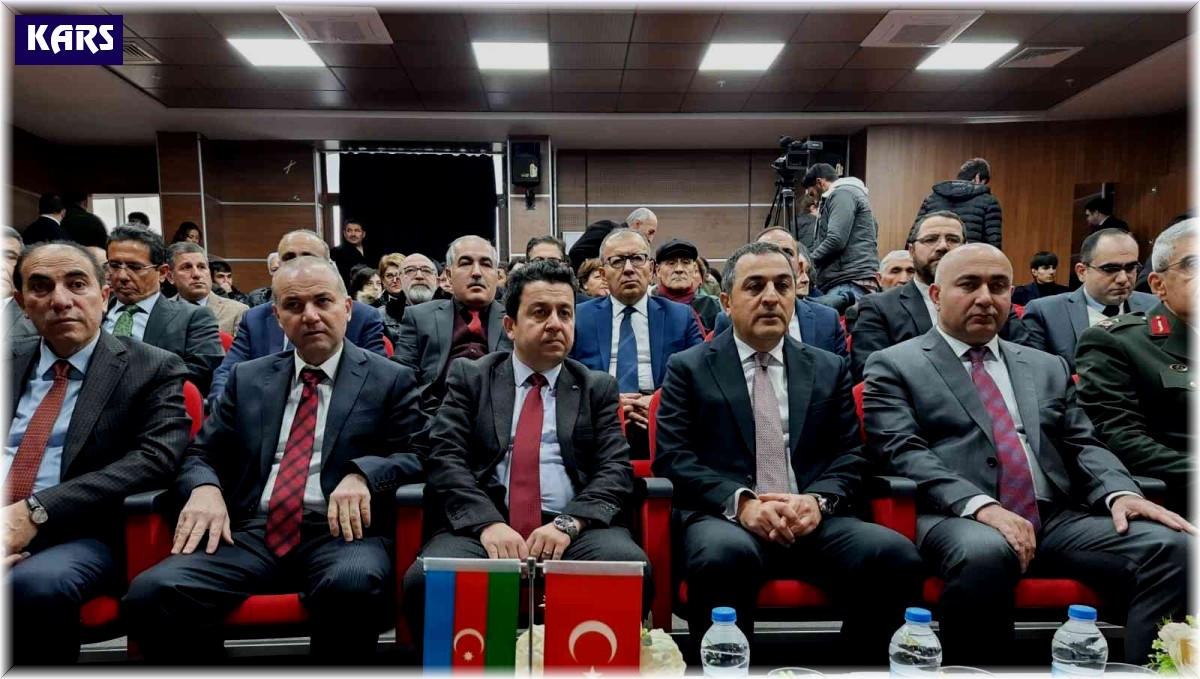 Azerbaycan'ın merhum Cumhurbaşkanı Aliyev Kars'ta anıldı