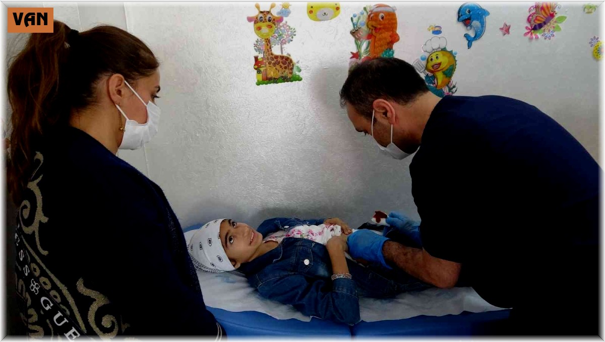 Azerbaycanlı minik Fatıma, Lokman Hekim Van Hastanesinde şifa buldu