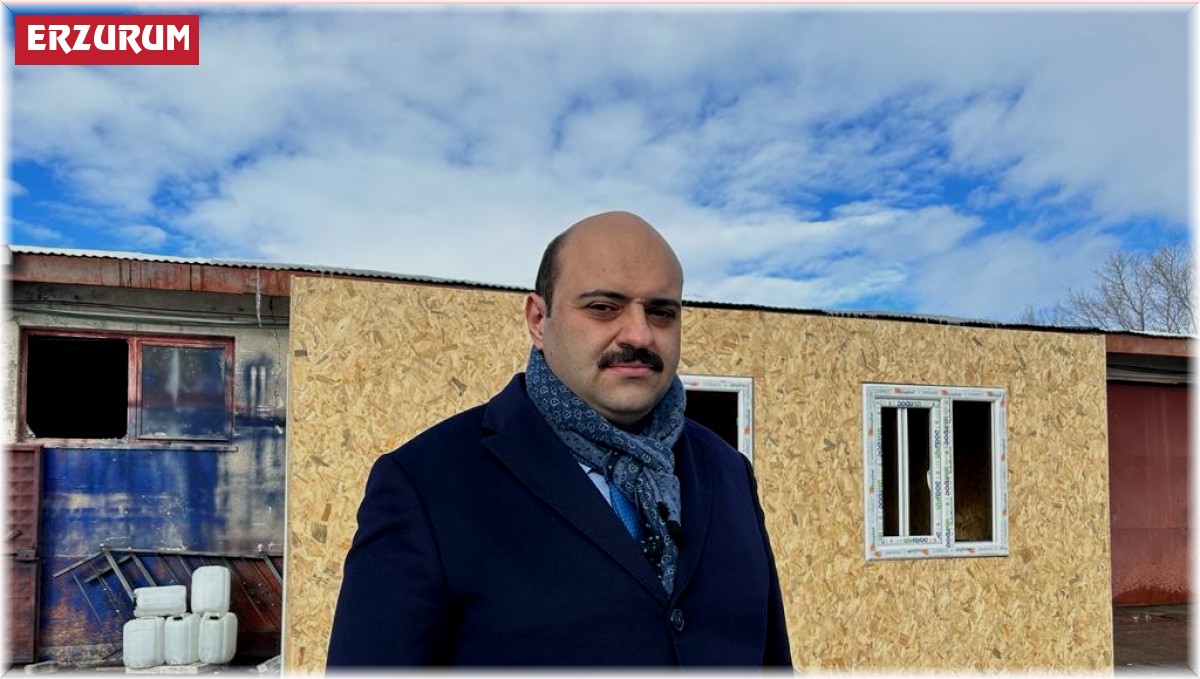 Aziziye Belediyesi Hatay'a 100 adet prefabrik ev gönderecek
