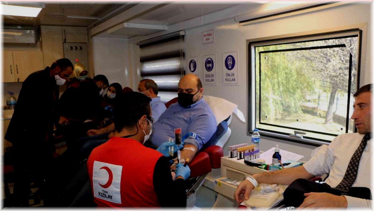 Aziziye Belediyesi'nde kan bağışı seferberliği
