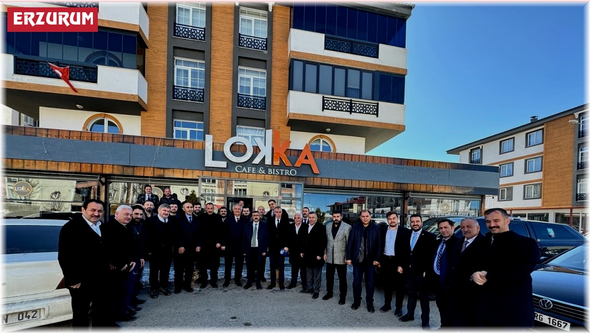 Aziziye Cumhur ittifakı istişare toplantısında buluştu