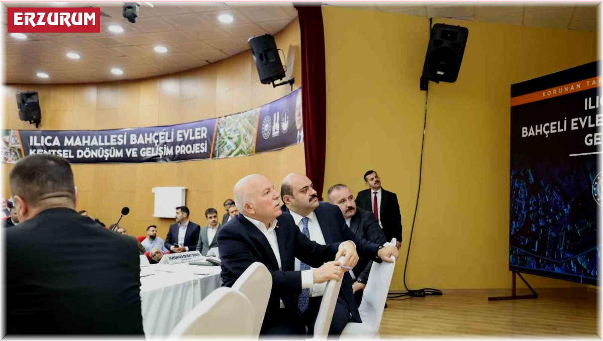 Aziziye'de kentsel dönüşüm zirvesi