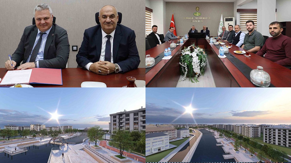 Aziziye'de Pulur Çayı ıslah edilecek; Sel riski azalacak, köprüler yapılacak