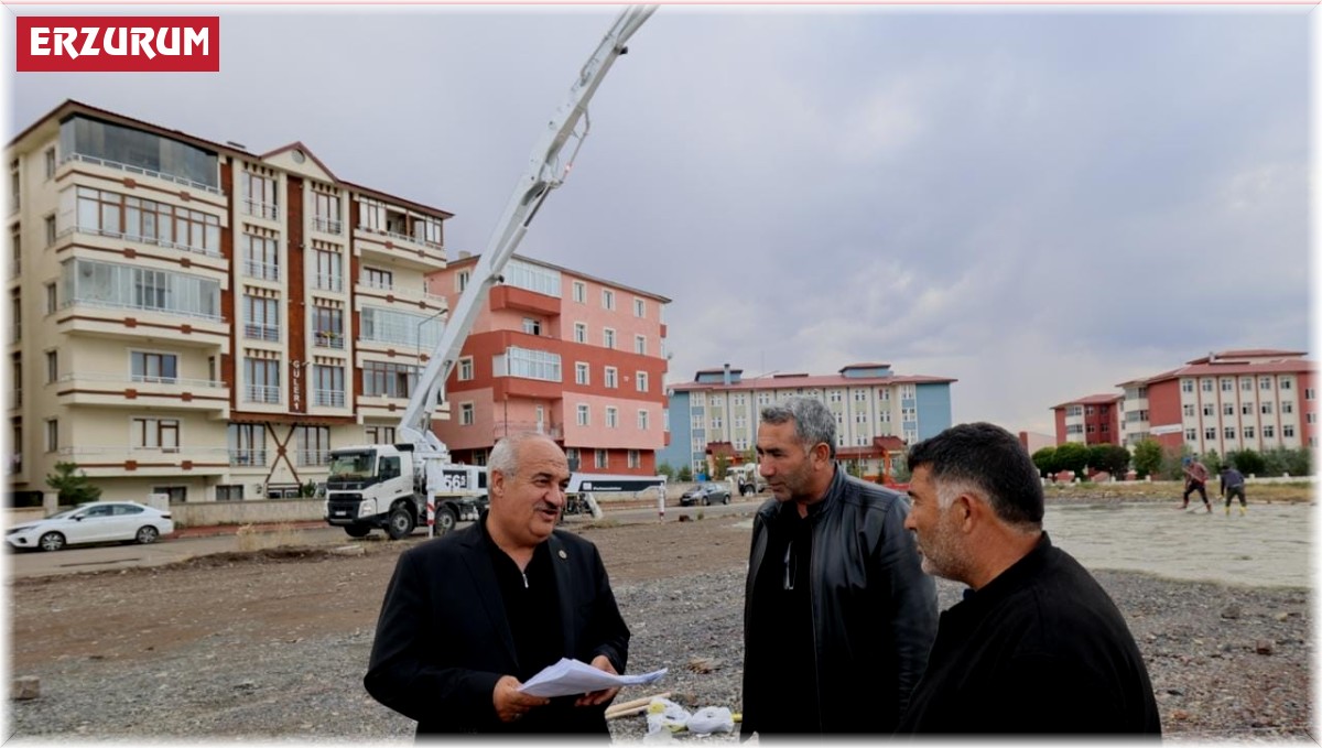 Aziziye'ye kapalı semt pazarı ve otopark geliyor