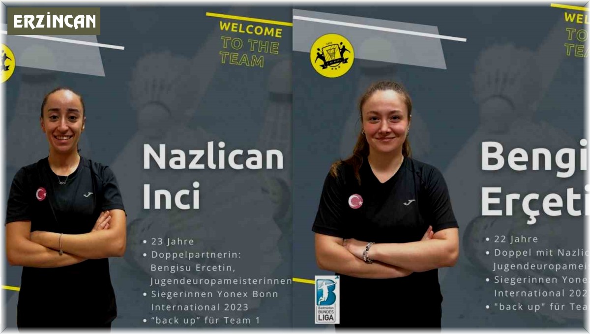 Badmintonda Erzincan'dan Almanya ligine transfer