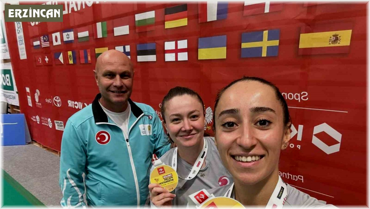 Badmintonda Erzincanlı kızlar şampiyon oldu