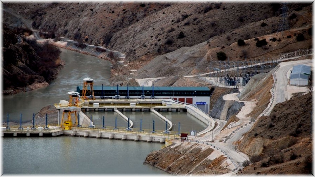 Bağıştaş 2 HES enerji üretimi ile 33 bin 739 kişinin elektrik ihtiyacını karşılıyor