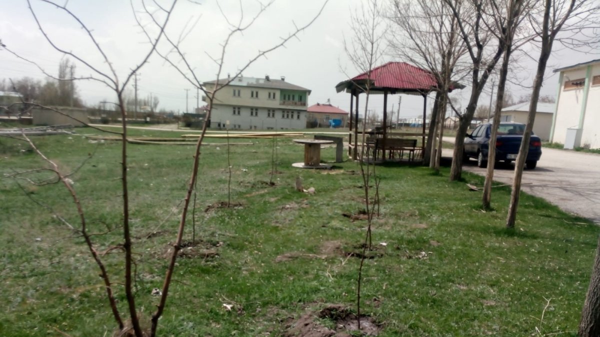 Bahçe bizden bakması sizden