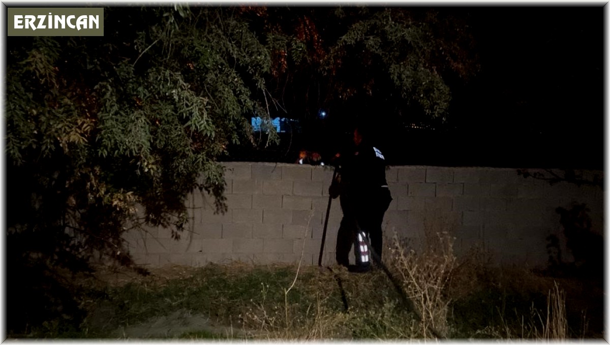 Bahçede çıkan yangın söndürüldü