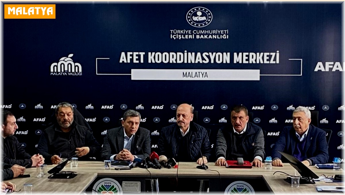 Bakan Bilgin: "Deprem felaketinin meydana getirdiği sorunları aşmak için Türk devleti elinden gelen her şeyi yapıyor"