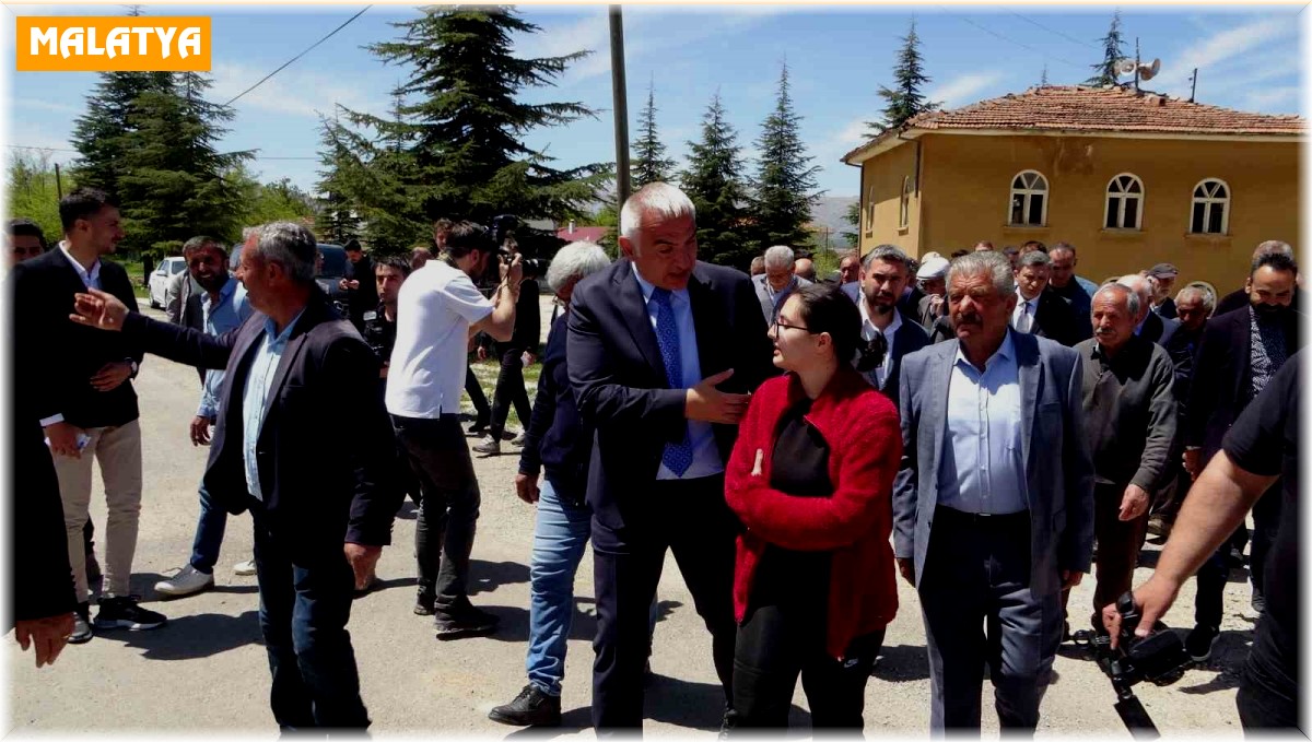 Bakan Ersoy Malatya'da incelemelerde bulundu