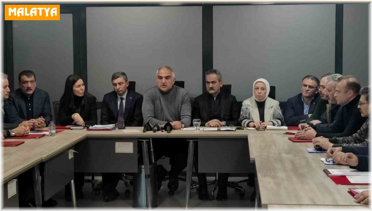 Bakan Ersoy: "Malatya'da ölü sayımız maalesef 502'ye çıktı"