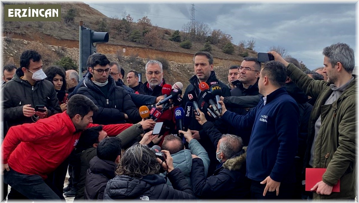Bakan Işıkhan'dan Erzincan'da maden ocağındaki toprak kaymasına ilişkin açıklama