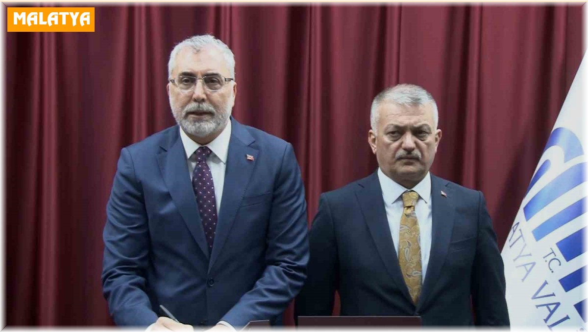 Bakan Işıkhan Malatya'da