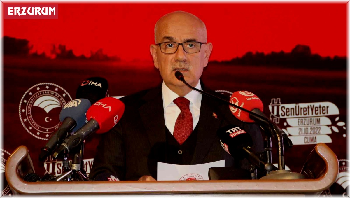 Bakan Kirişci'den çiftçilere müjde üstüne müjde