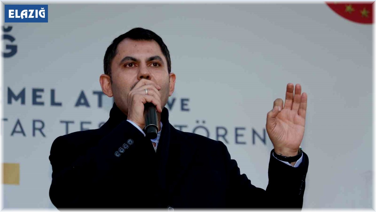 Bakan Kurum: "11 ilimiz, yarınlarımız ve yavrularımız için yarın değil, hemen şimdi diyoruz"