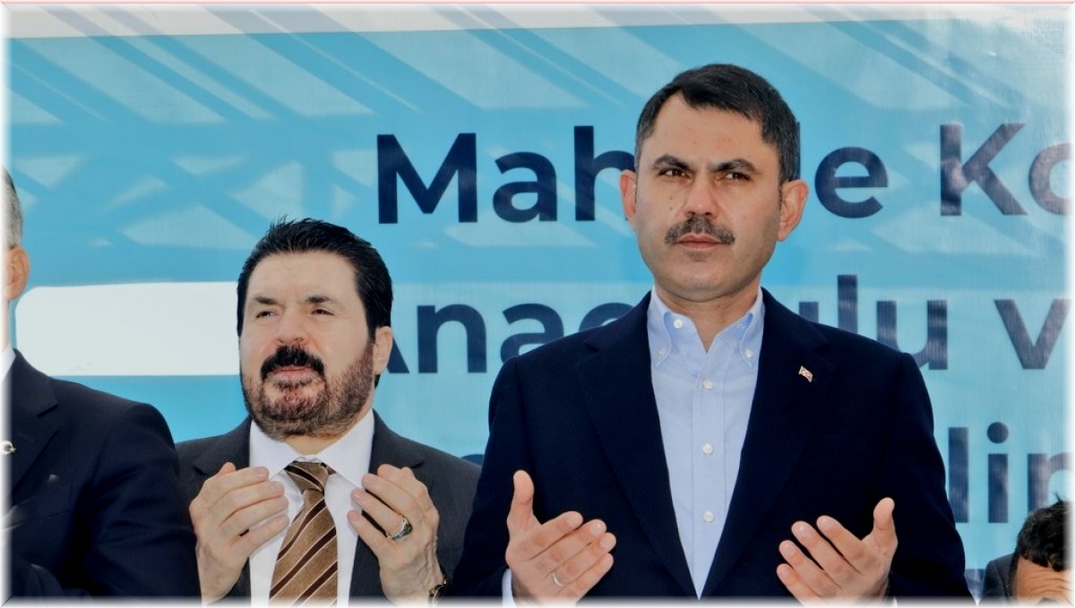 Bakan Kurum: "Ağrı'yı bölgesinde lider şehir yapmak için çalışıyoruz"