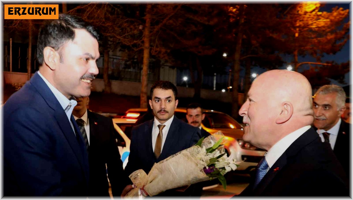 Bakan Kurum Büyükşehir'i ziyaret etti