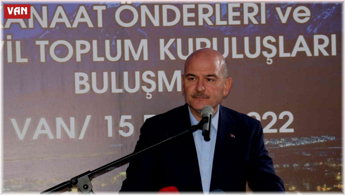 Bakan Soylu: "Bunun adı devrimdir, sahibi Cumhurbaşkanı Recep Tayyip Erdoğan'dır"