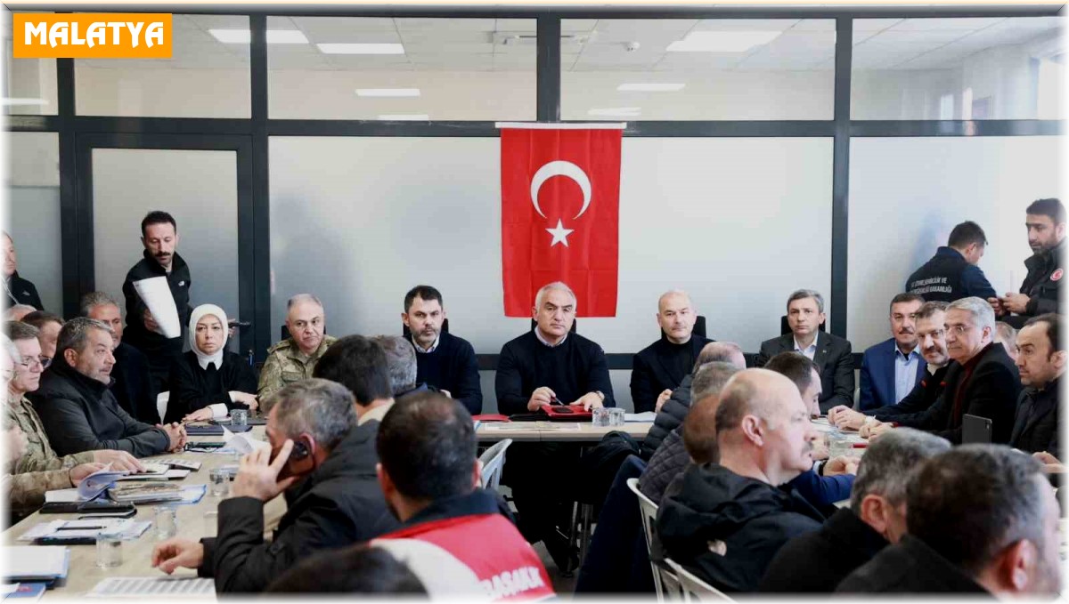 Bakan Soylu, Malatya'da açıklamalarda bulundu