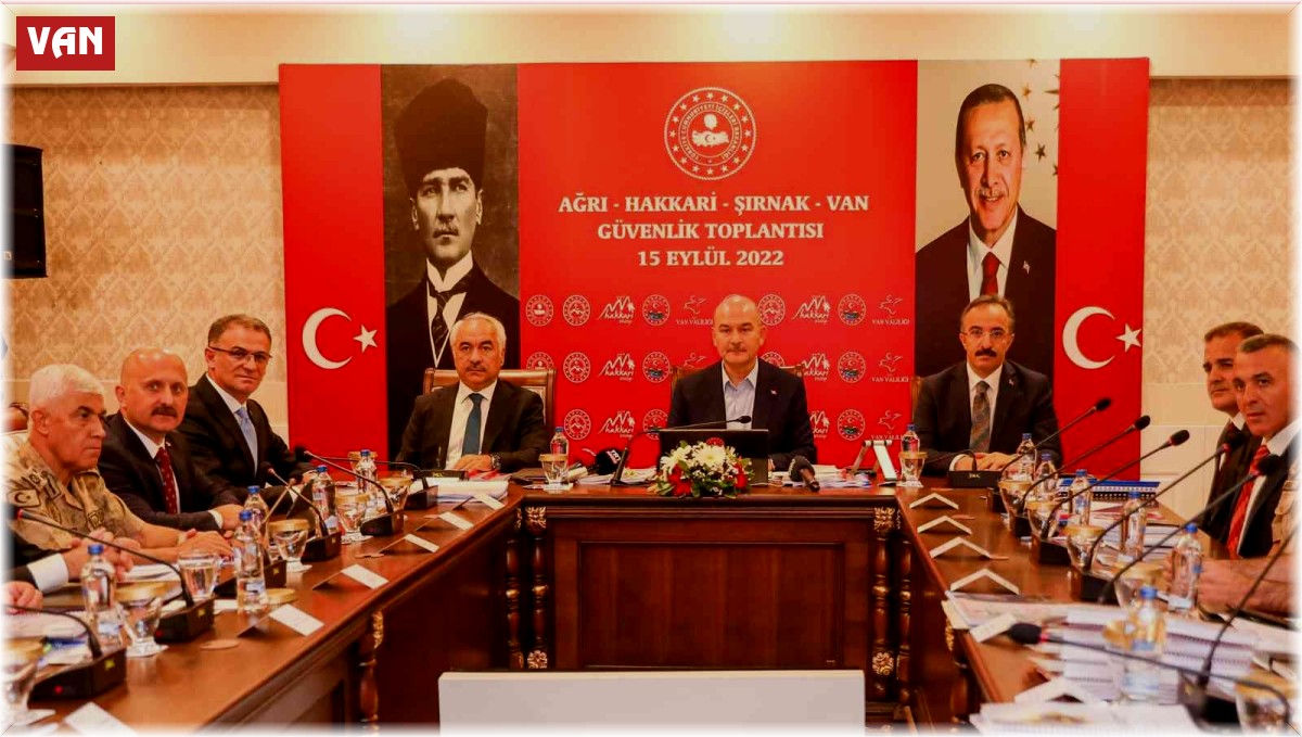 Bakan Soylu; "Sınır duvarının bin 55 kilometresi tamamlandı"