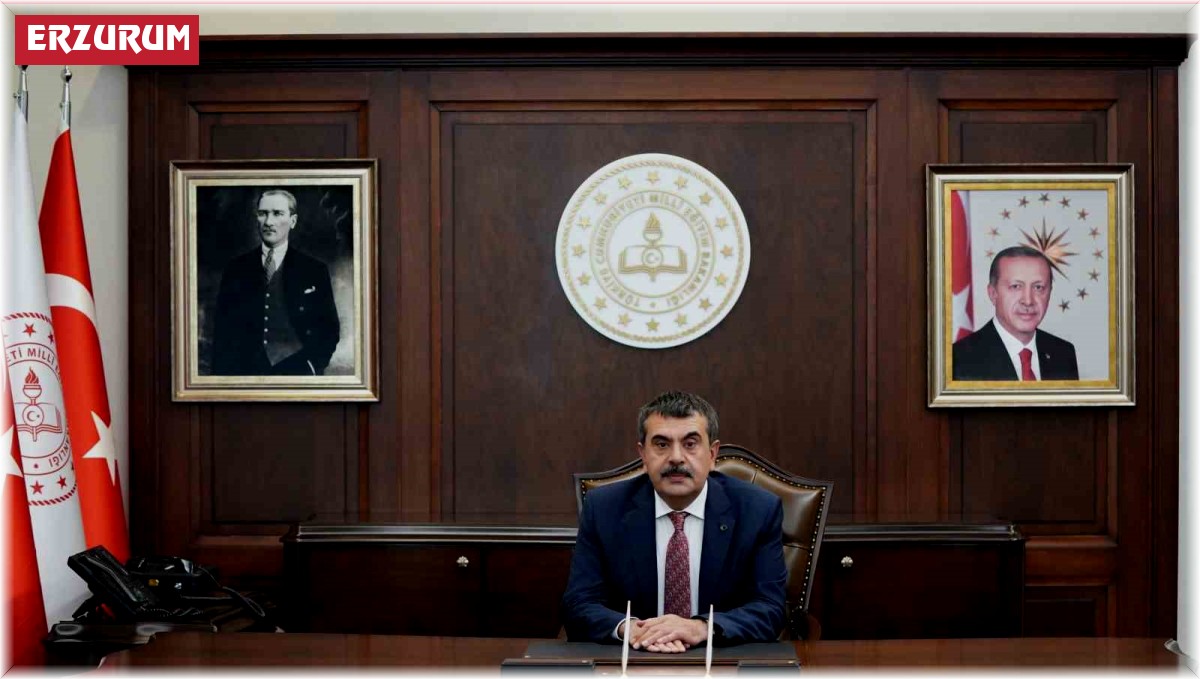 Bakan Tekin Erzurum'a geliyor