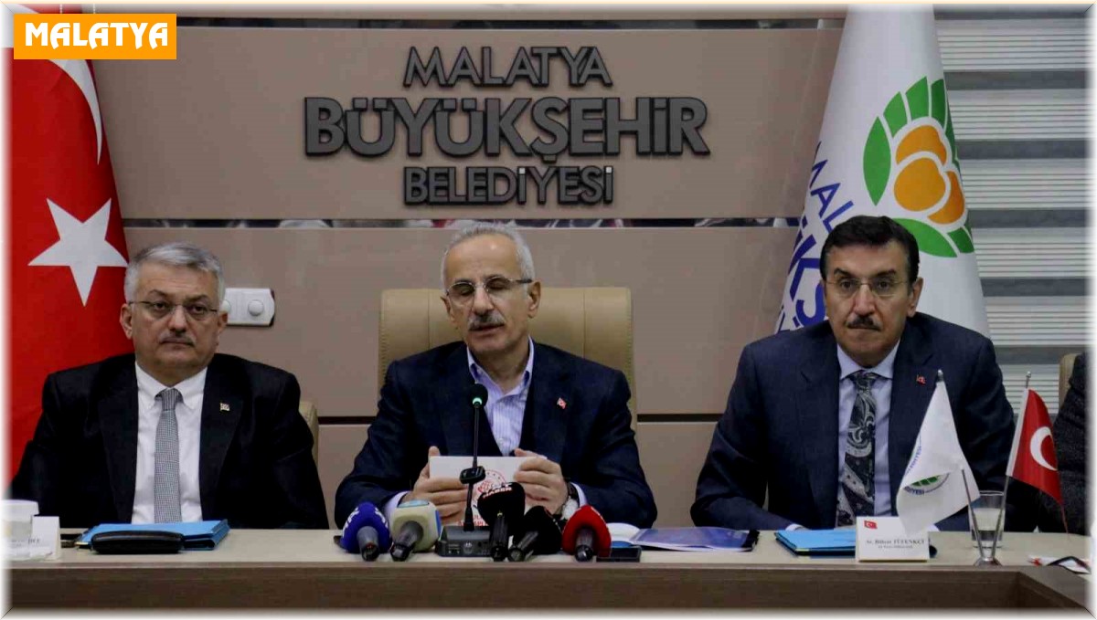 Bakan Uraloğlu Malatya'da koordinasyon toplantısına katıldı
