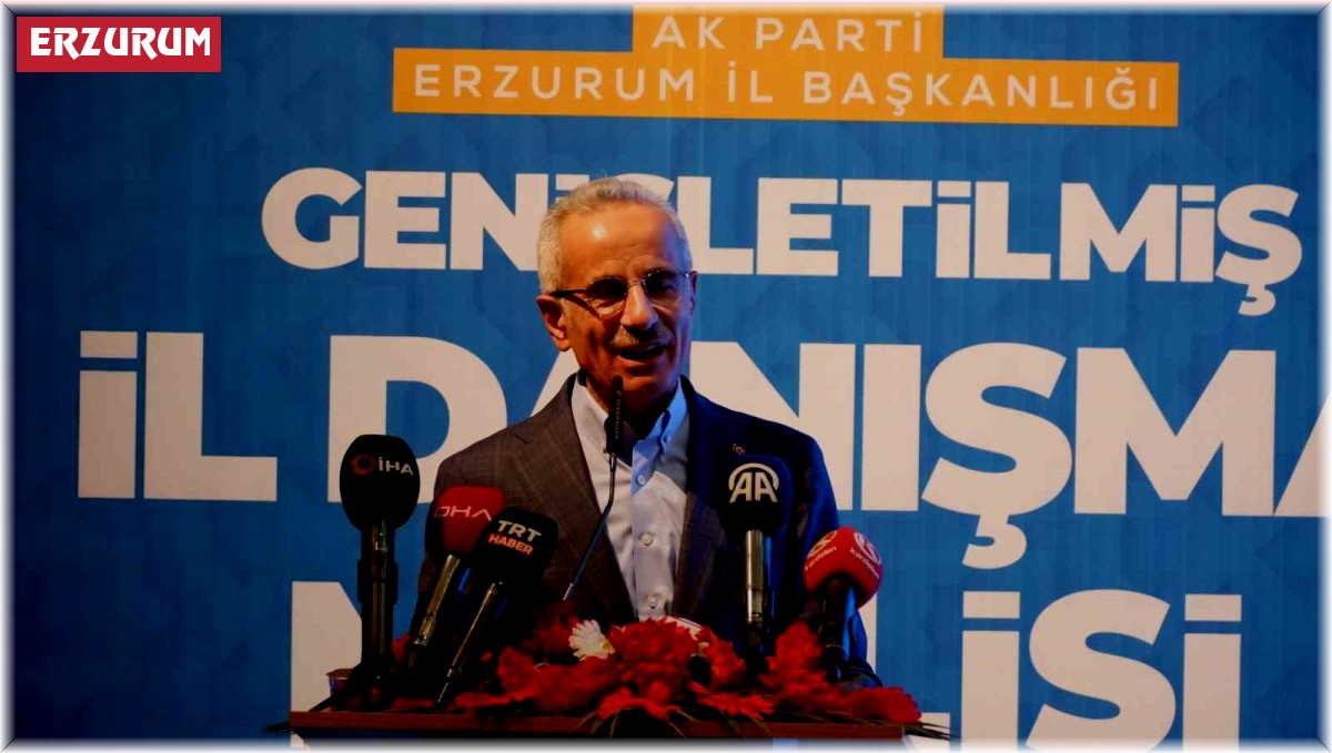 Bakan Uraloğlu'ndan Erzurum'a hızlı tren müjdesi