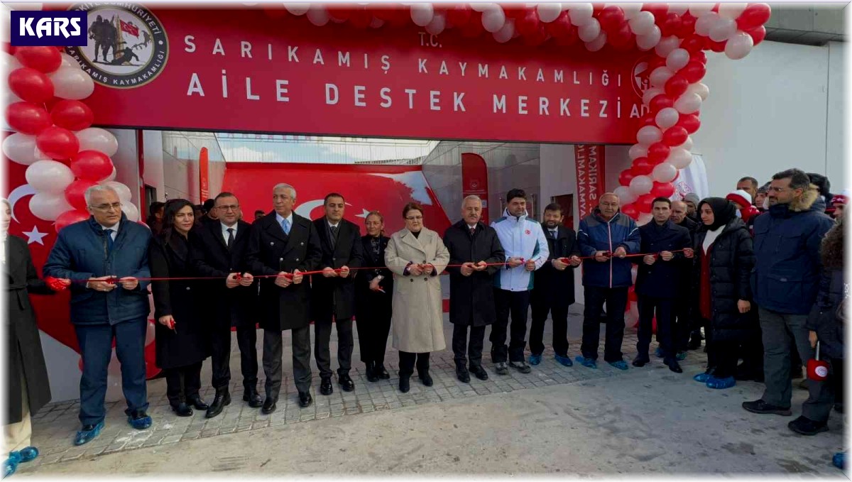 Bakan Yanık, Sarıkamış'ta ADEM açılışını yaptı