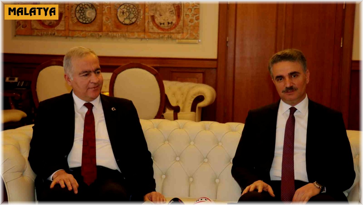 Bakan Yardımcısı Ergüneş, Vali Baruş'u ziyaret etti