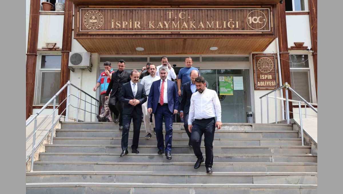 Bakan Yardımcısı Tarıkdaroğlu'ndan İspir'e sosyal hizmet odaklı ziyaret