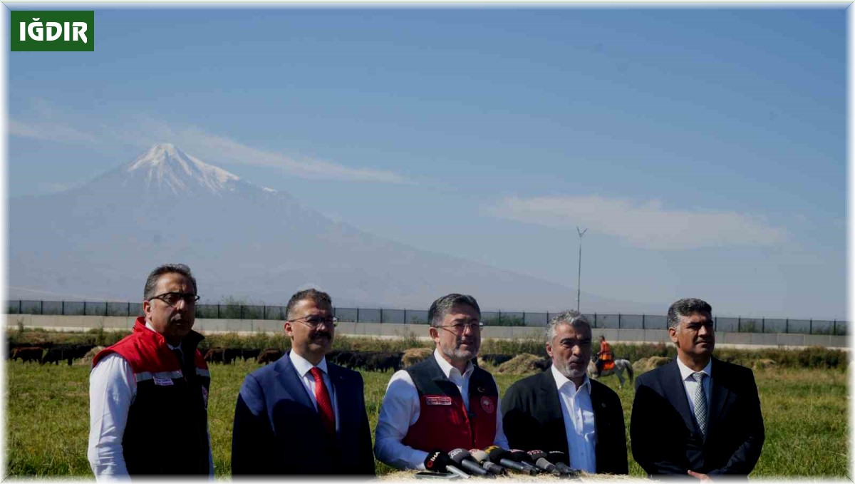 Bakan Yumaklı: "Üç temel hedefimiz var; üreticilere uygun maliyetle hayvan temini, tüketiciye uygun maliyetle kırmızı et temini ve kırmızı et ithalatını bitirmek"