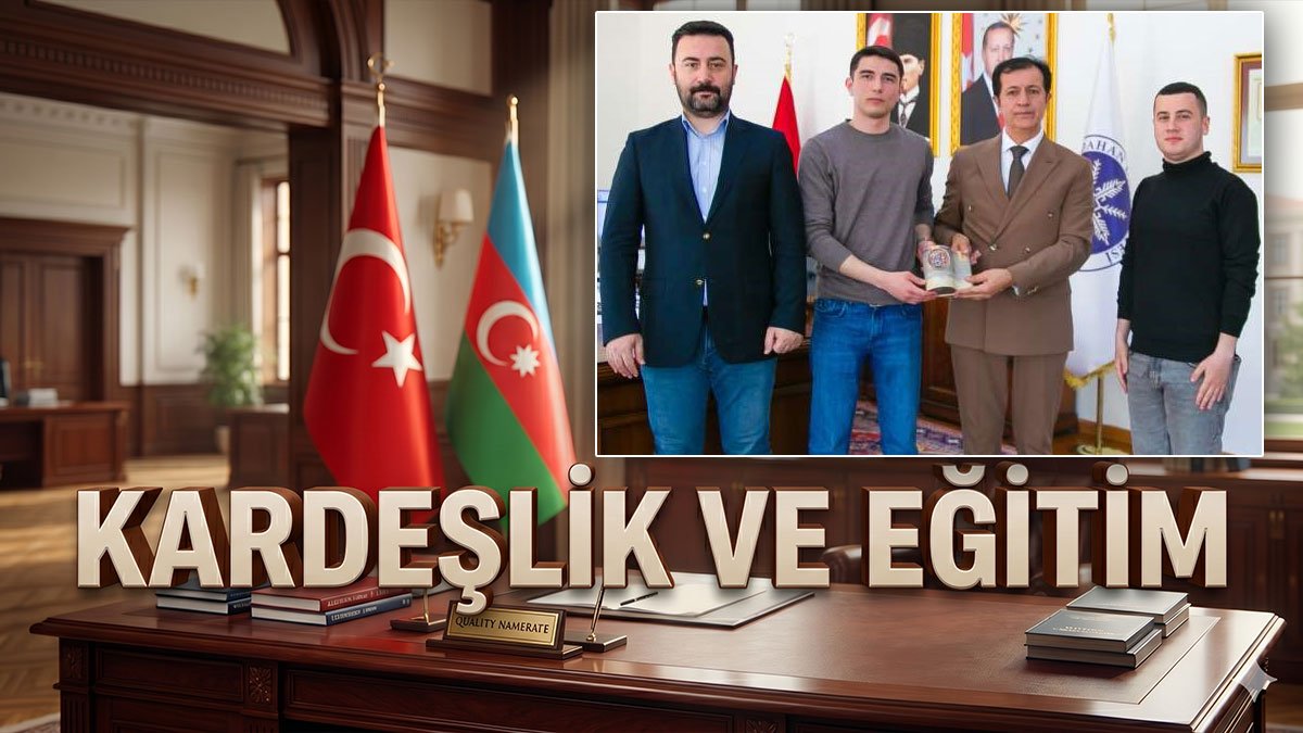 Bakü Slav Üniversitesi öğrencileri staj programı kapsamında Ardahan Üniversitesine geldi