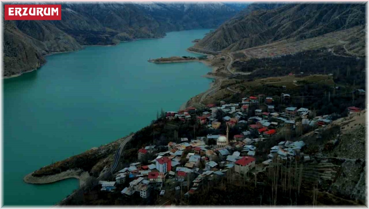 Balıklı Köy, Tortum Gölü manzarasıyla hayran bırakıyor