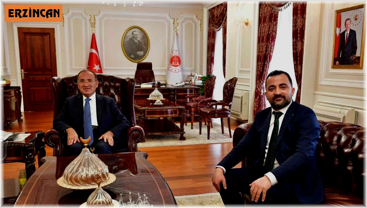 Baro Başkanı Aktürk'ten Adalet Bakanı Bozdağ'a ziyaret