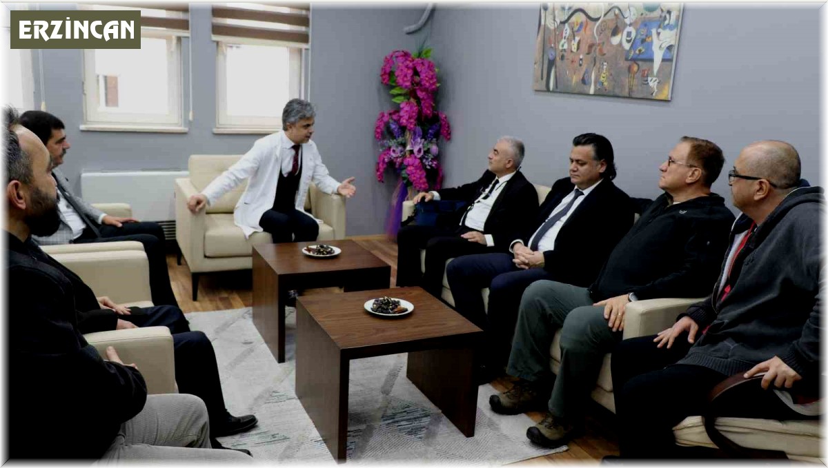 Başhekim Kuyrukluyıldız, afet uzmanlarını ağırladı