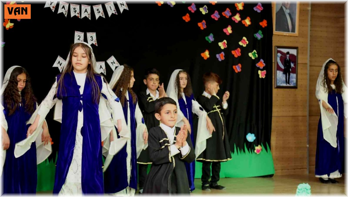 Başkale'de 23 Nisan coşkusu