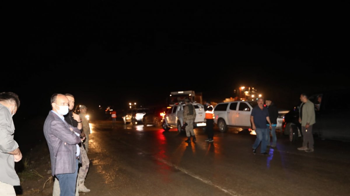 Başkale'de sel felaketi